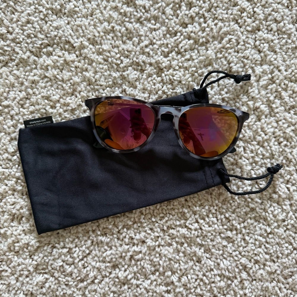 Women's L.L.Bean East Side Polarized Sunglasses with black sleeve